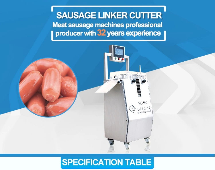 Sausage Linking Cutting Machine for Collagen Casing Sausage