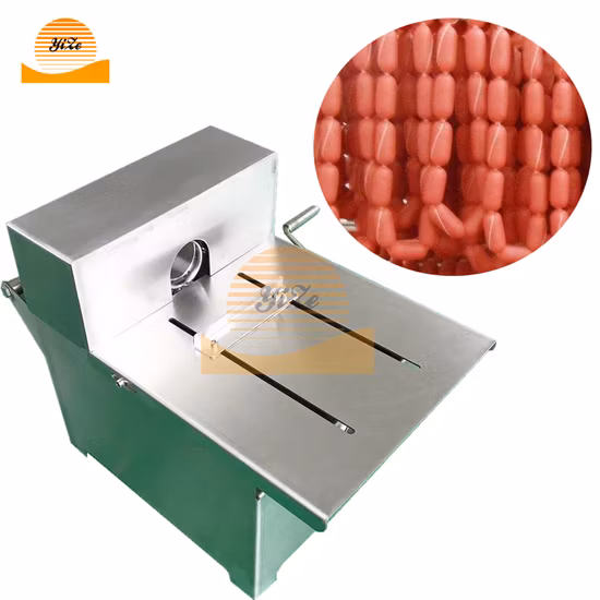 Manual Sausage Tying Machine Semi-Automatic Rope Knotting Linking / Binding / Tying/Tie Machine for Sausage